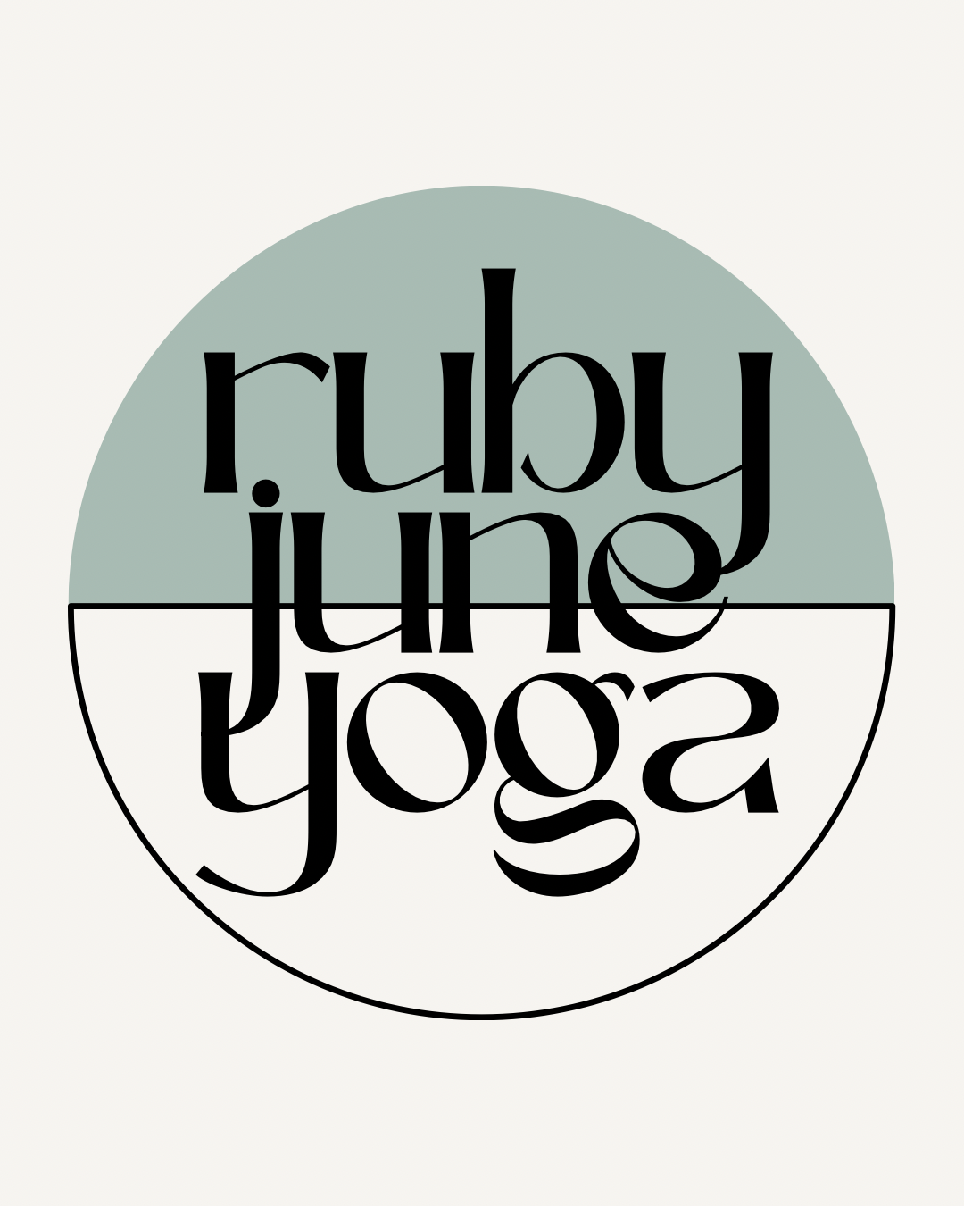Ruby June Yoga logo