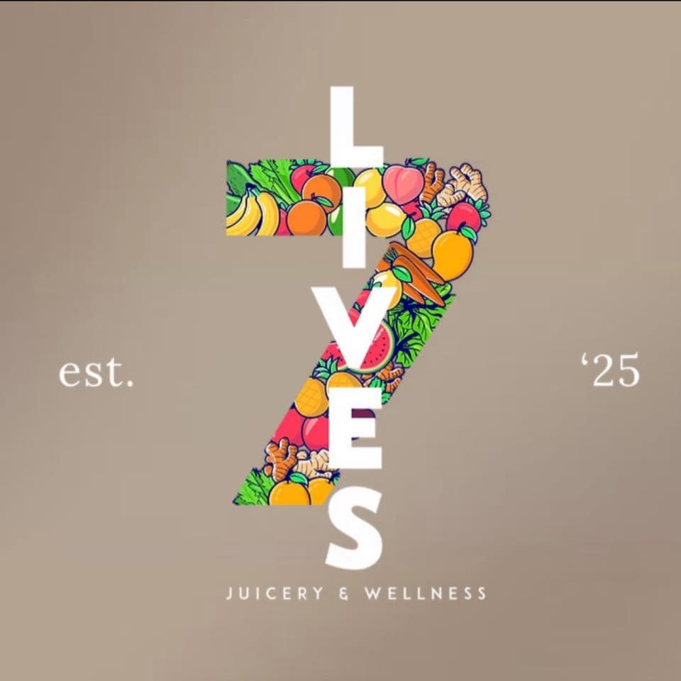 7 Lives Juicery & Wellness logo
