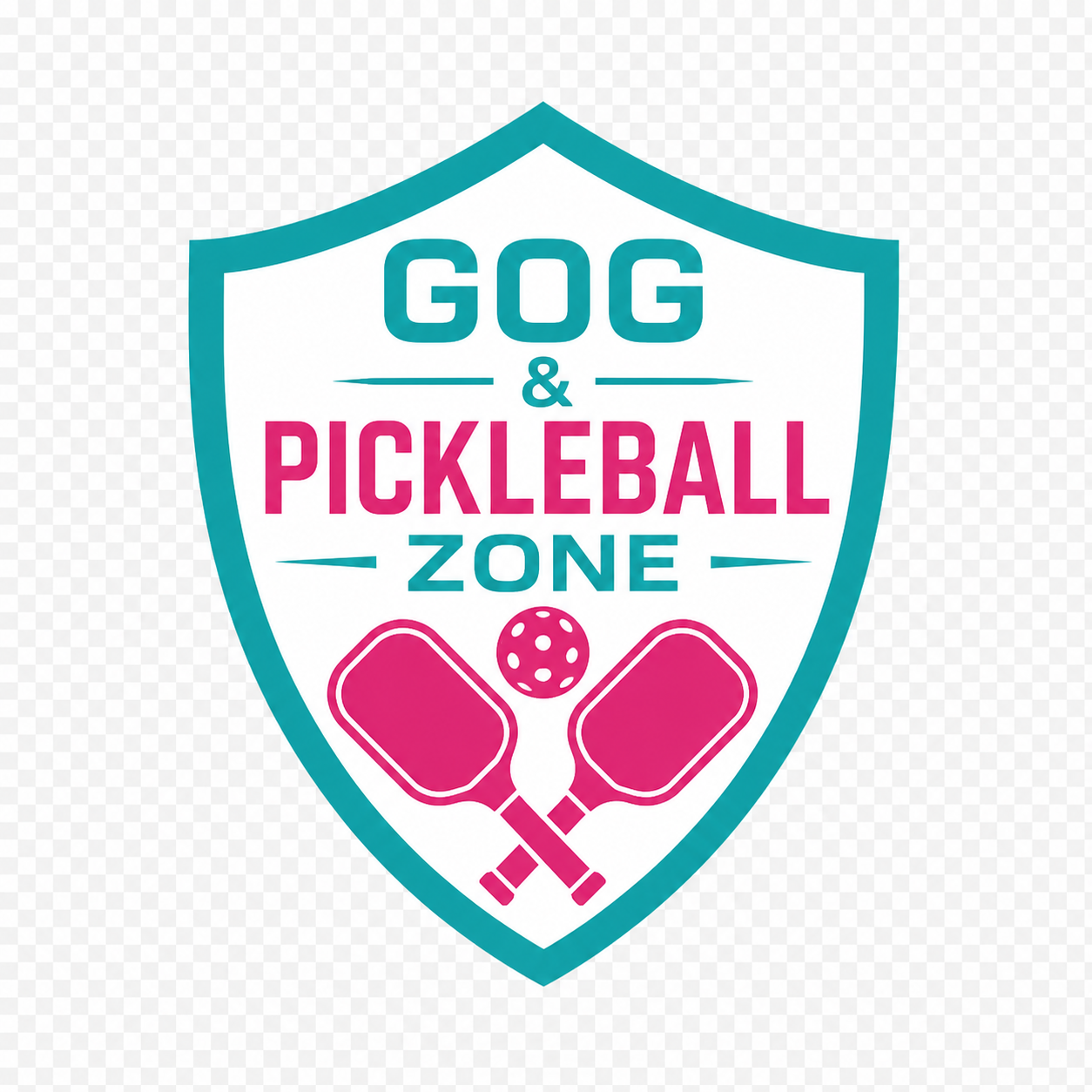 GOG & Pickleball Zone logo
